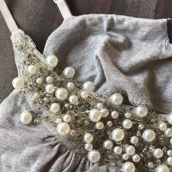 FOREVER 21 EMBELLISHED TANK TOP MEDIUM - Picture 14 of 16